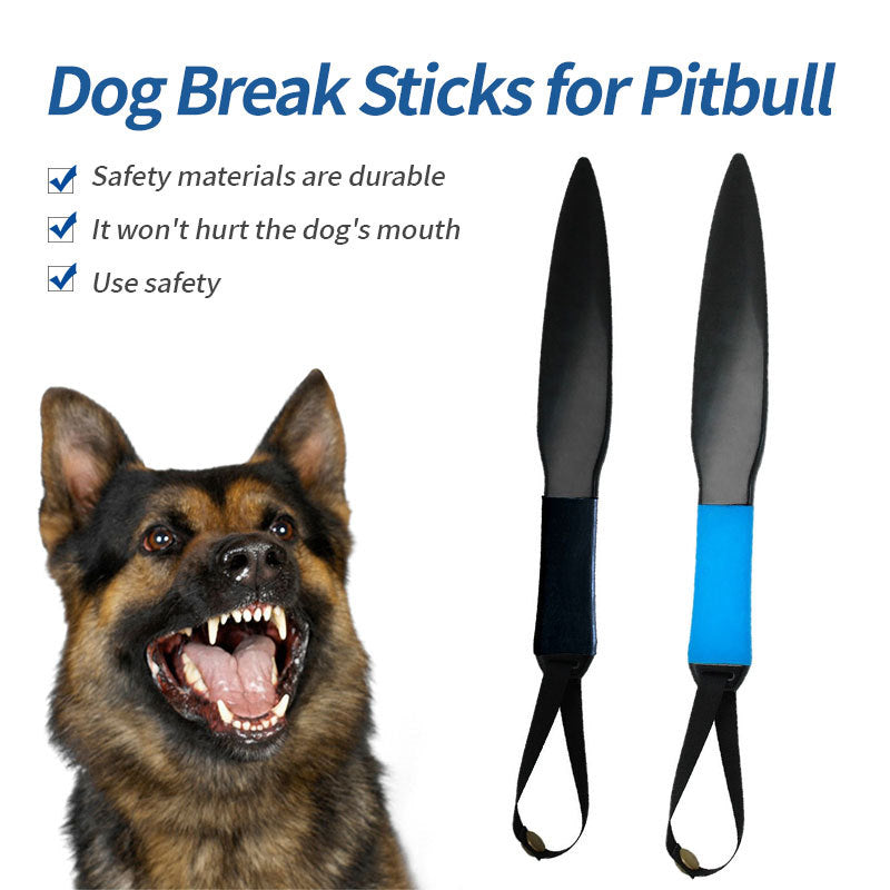Vara de quebra para cães, brinquedo de mastigar de nylon, proteção contra agressões alimentares, vara de treinamento para cães pequenos e médios, suprimentos para animais de estimação