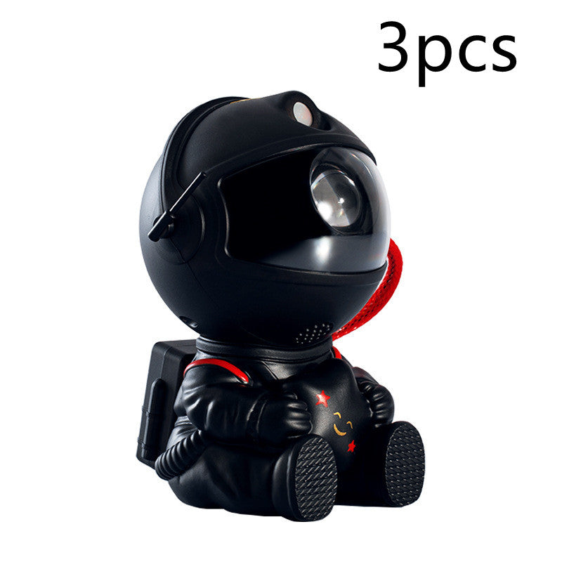 Mini Versão De Projetor De Estrelas De Astronauta Lâmpada Decorativa Criativa Lâmpada Decorativa De Ambiente Colorida Noite Estrelada Fluida
