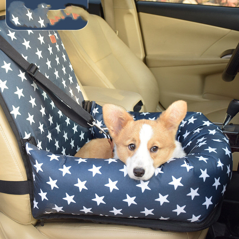 Auto-Hundebox Haustier-Reiseautositz Kleiner und mittelgroßer Hundezwinger Kissen Haustierbedarf