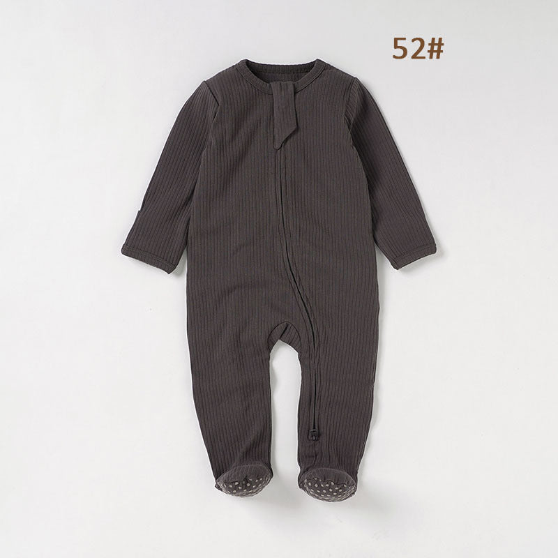 Baby-Body aus geripptem Stoff
