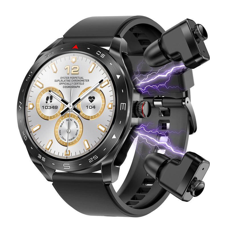 T95 Smart TWS 2-in-1 HD-Bluetooth-Anruferinnerung und Gesundheitsüberwachungs-Uhr