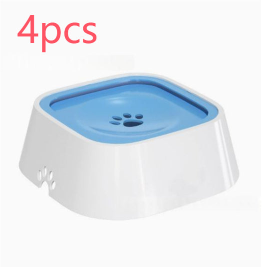 Portable Dog Bowl Pet Floating Bowl Splash-proof