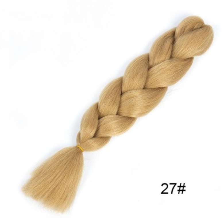 Synthetic Wig Dirty Braid Braided Hair Big Braid