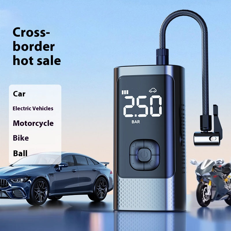 Kabellose Reifenpumpe für das Auto