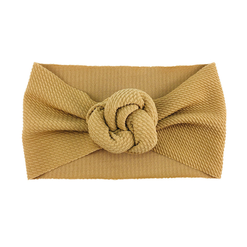 Baby Twill Bubble Rose Flower Headband Instagram-style Childrens Hair Accessory