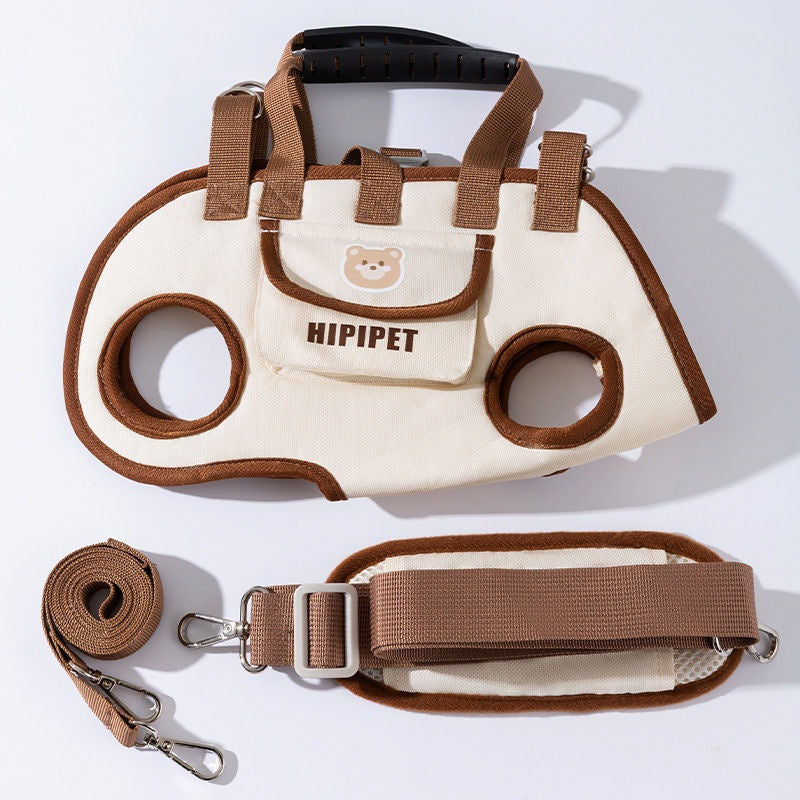 Pet Cachorro Pequeno Cachorro Gato Bolsa Crossbody Portátil