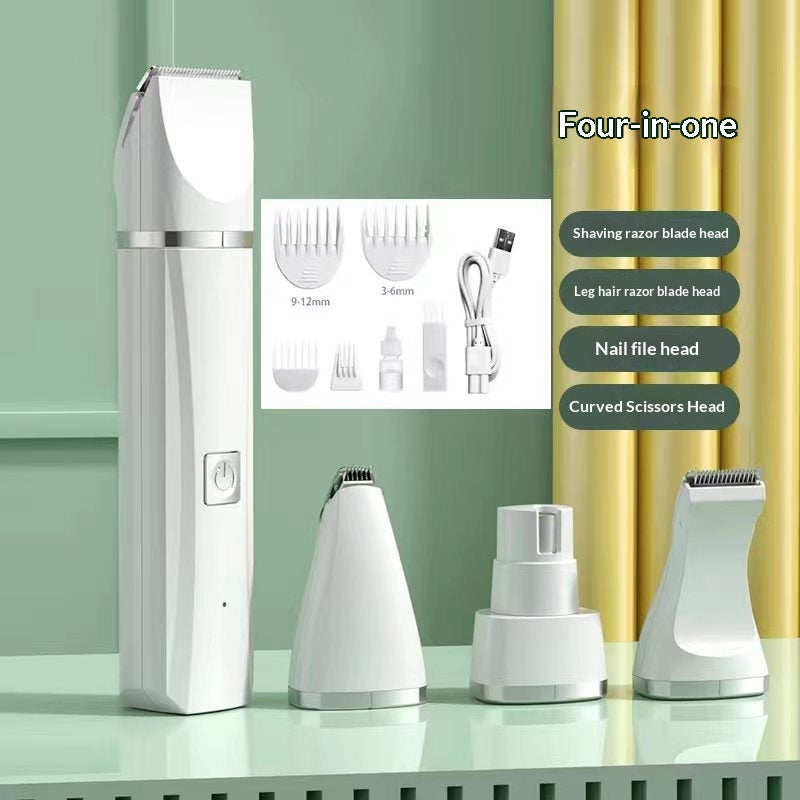 Rechargeable Portable Pet Clipper, Paw Hair Trimmer For Dogs.