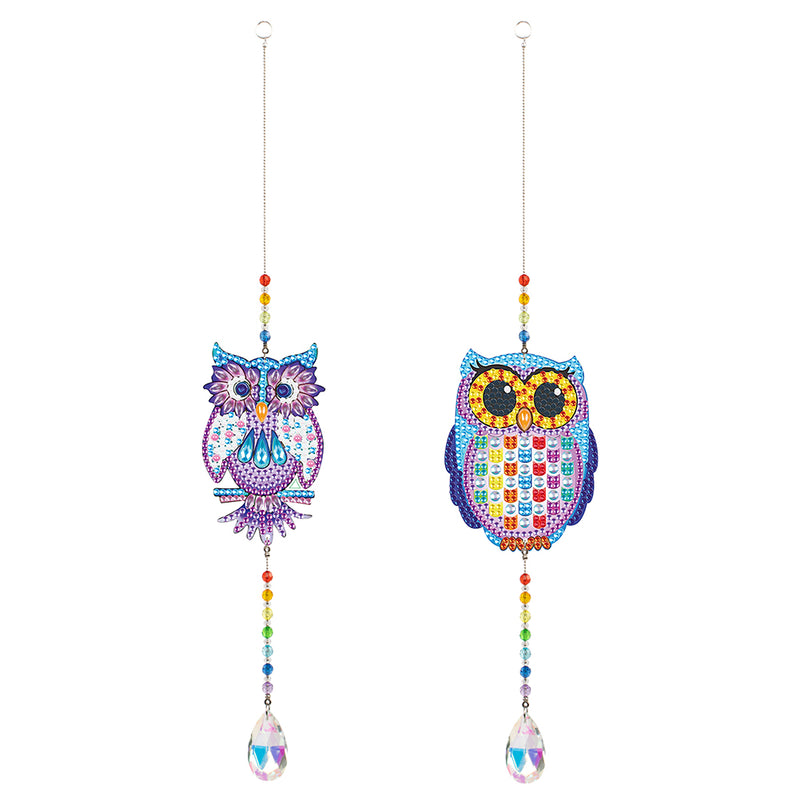 DIY Diamond Painting Prismatic Pendant