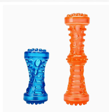 Brinquedo para animais de estimação molar com som em TPR
