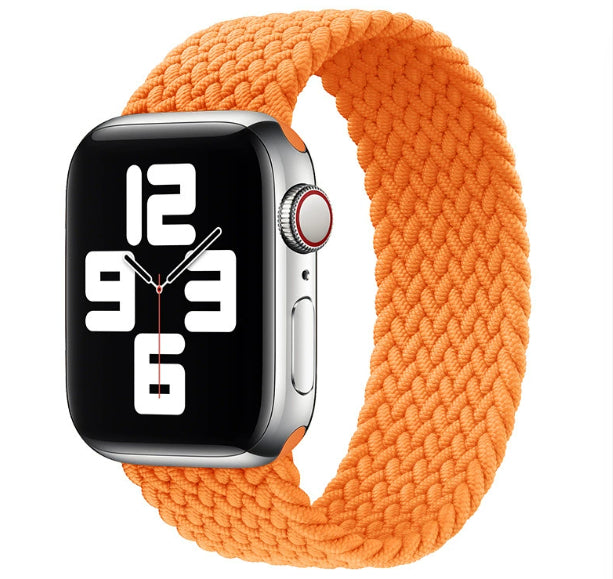 Single Loop Nylon Braided Elastic Strap