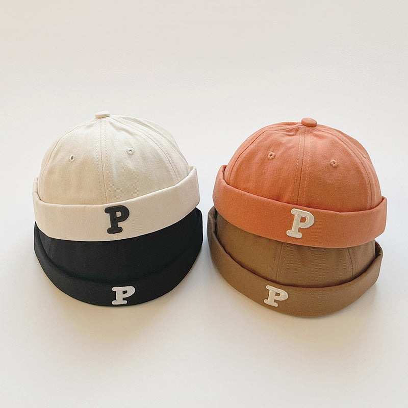 Baby Hat Spring And Summer Letters