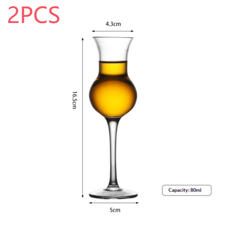 Kristallglas-ISO-Becher für direktes Trinken und zur Aromaprobe