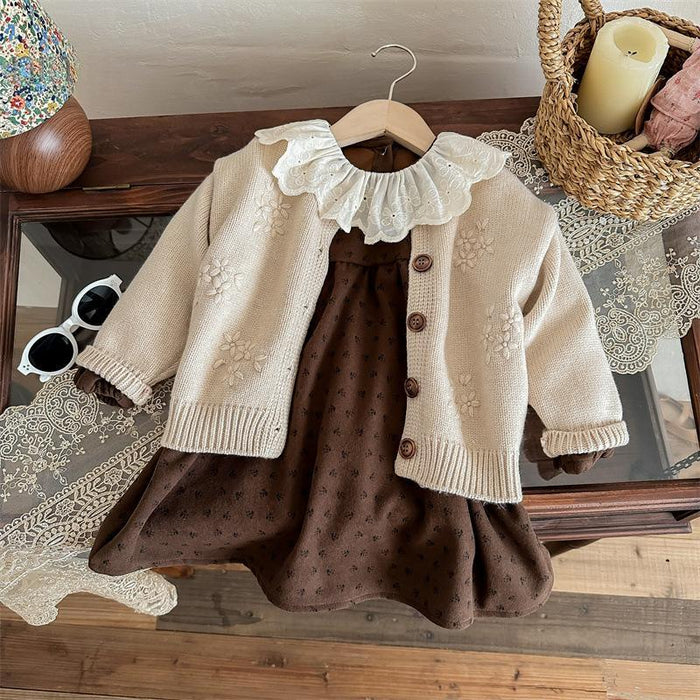 Childrens New Autumn Outfit Two-piece Set