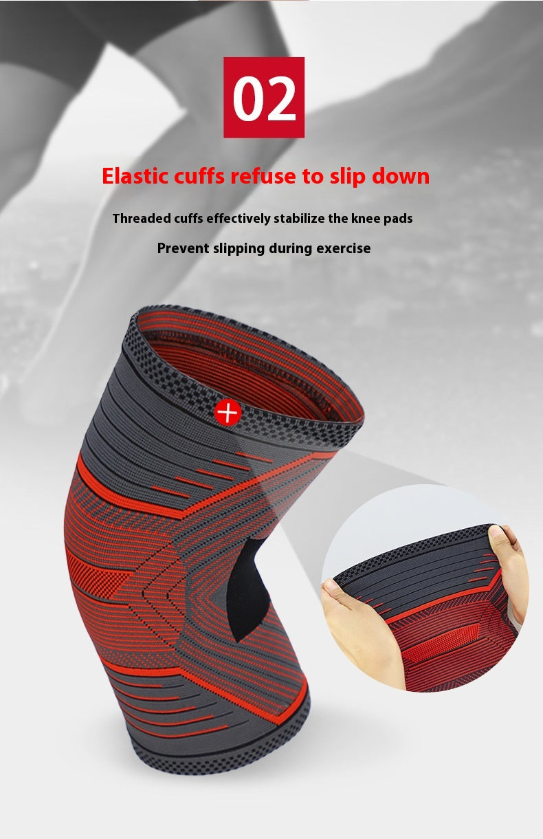 Outdoor Sports Kneecaps Four-sided Elastic Three-dimensional