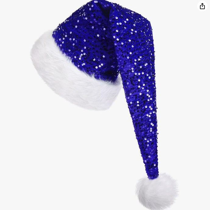 Christmas Sequin Decoration Atmosphere Sequin Cap