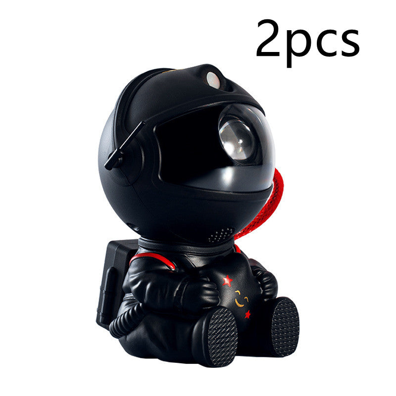 Mini Versão De Projetor De Estrelas De Astronauta Lâmpada Decorativa Criativa Lâmpada Decorativa De Ambiente Colorida Noite Estrelada Fluida