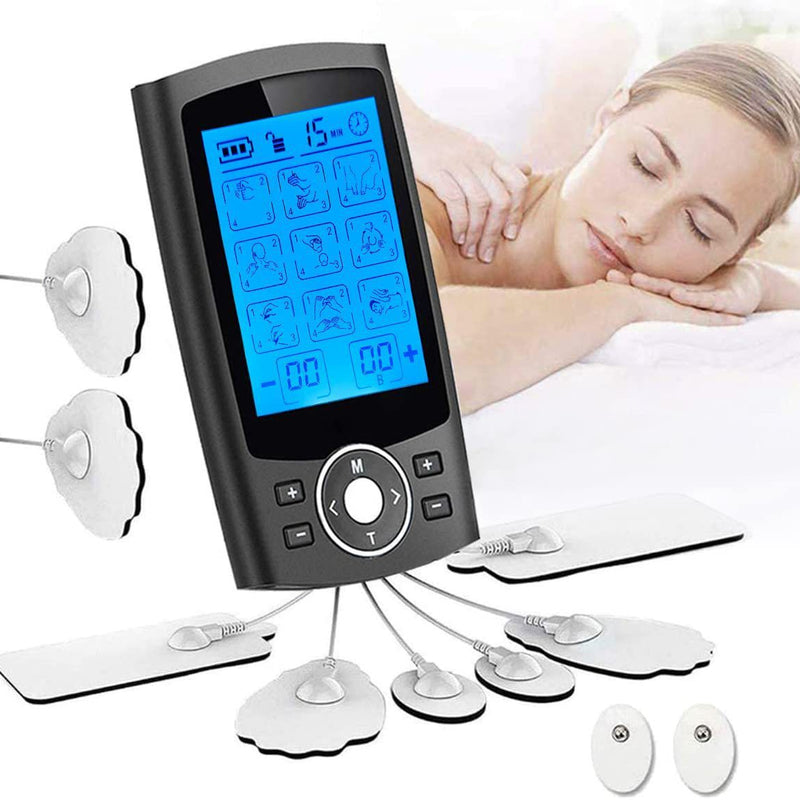 Charging Pulse Physiotherapy Massager TENS EMS Muscle Stimulator