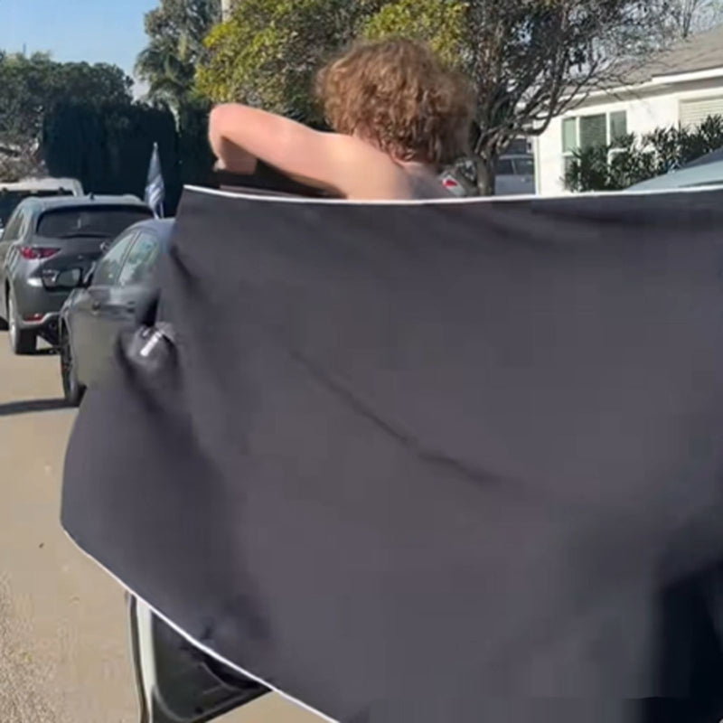 Toalha de Banho Magnética para Carro Exterior Praia