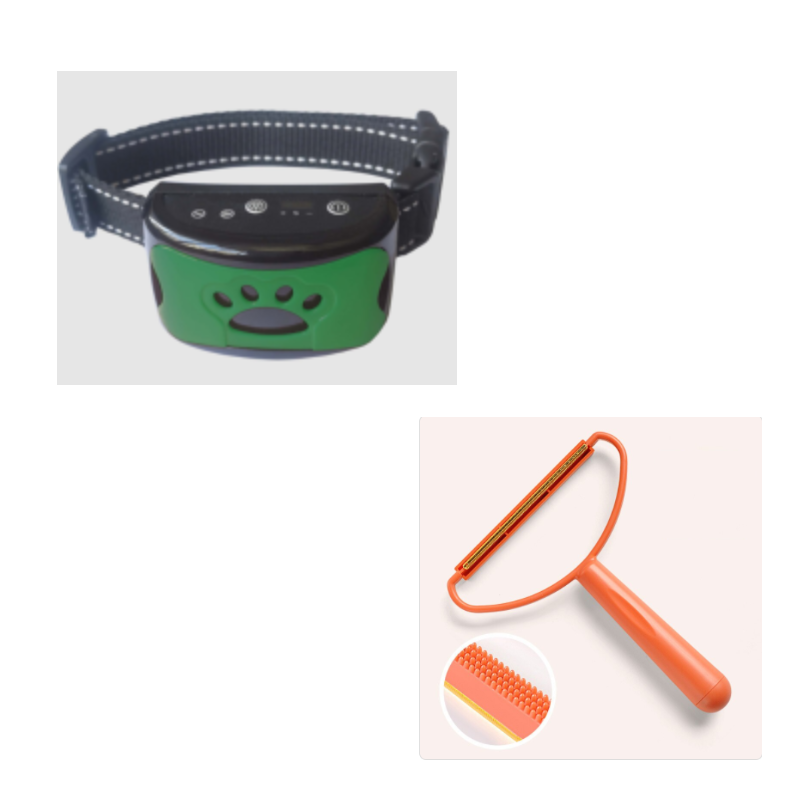 Hundetraining Halsband Wasserdicht Elektrisch Haustier Fernbedienung Wiederaufladbarer Hunde Trainer Bell Stopp Gerät Mit Schock Vibration Ton