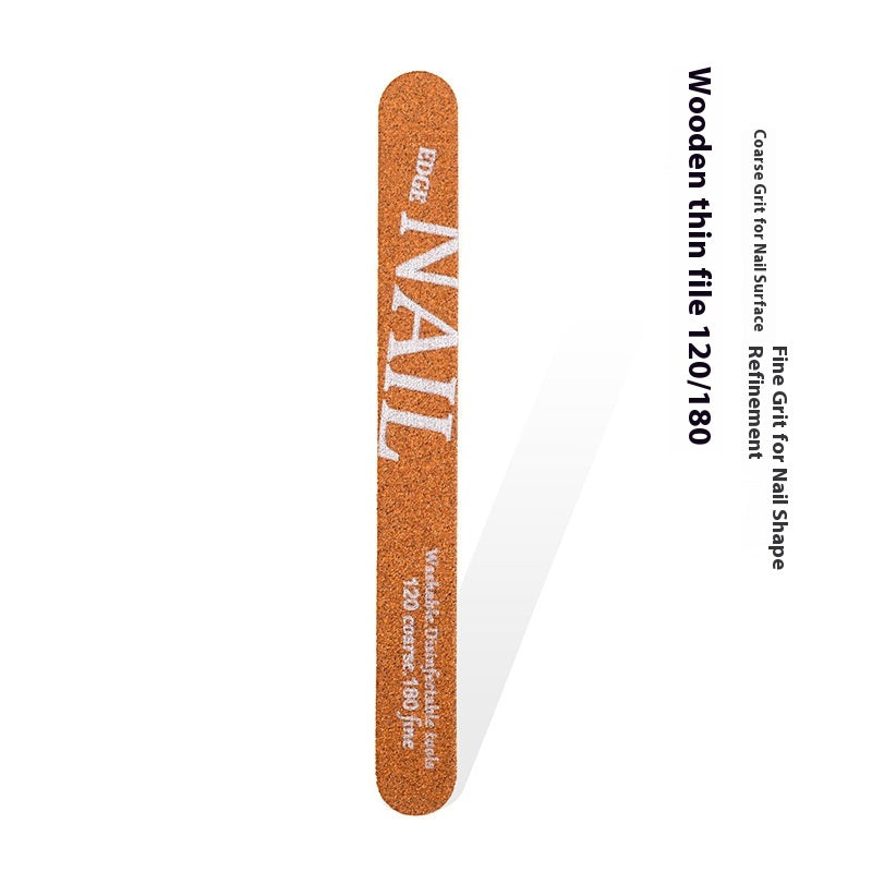 Manicure Nail File Polish Rub Pieces Nail Scissors Sponge Rub Burnishing Stick Nail Beauty Tool Set