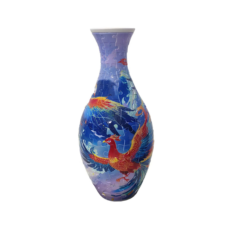Vaso Puzzle 3D DIY Decoração de Sala de Estar Casa