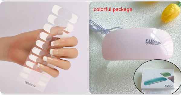 Nagel-Pads, Backlampen, tragbare Mini-Nagellampen zum Falten
