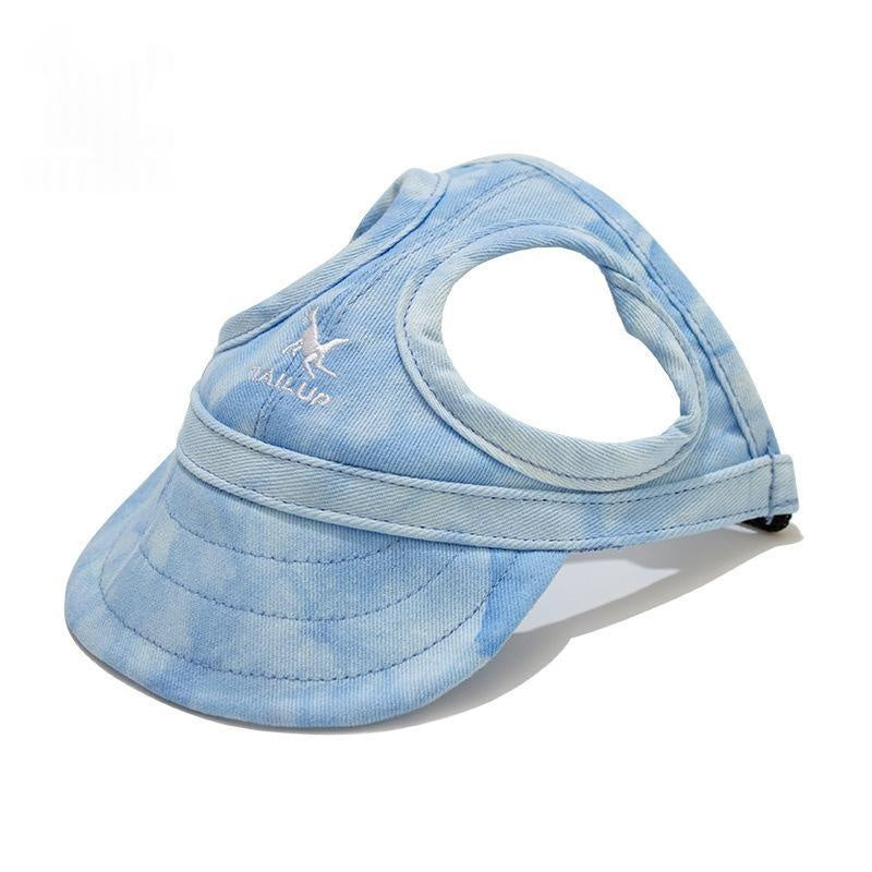 Pet Sunshade Ear Exposing Headpiece