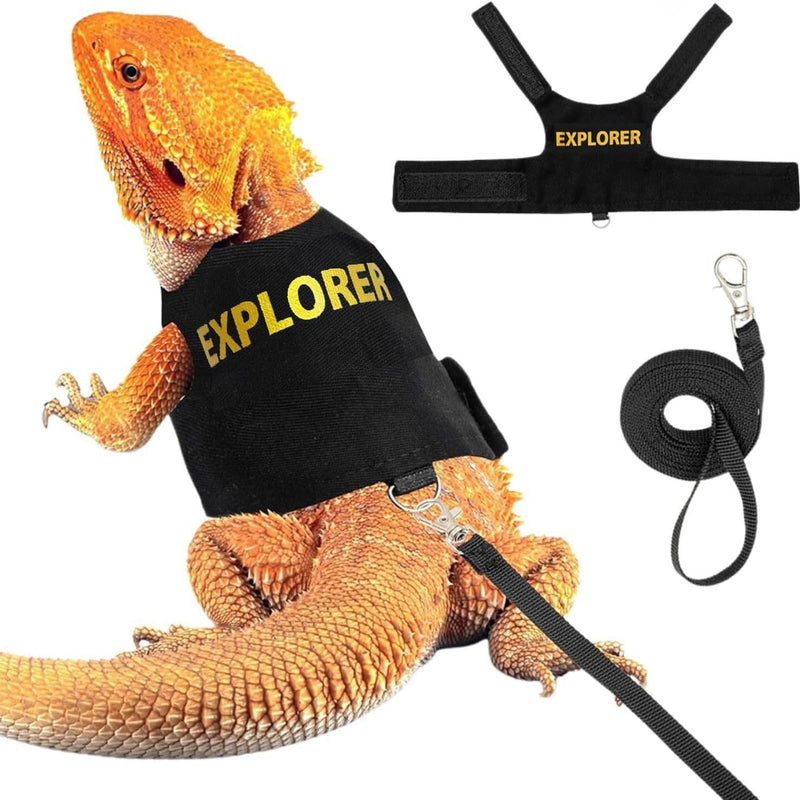 Lizard Leash Reptile Outdoor Chest And Back Harness