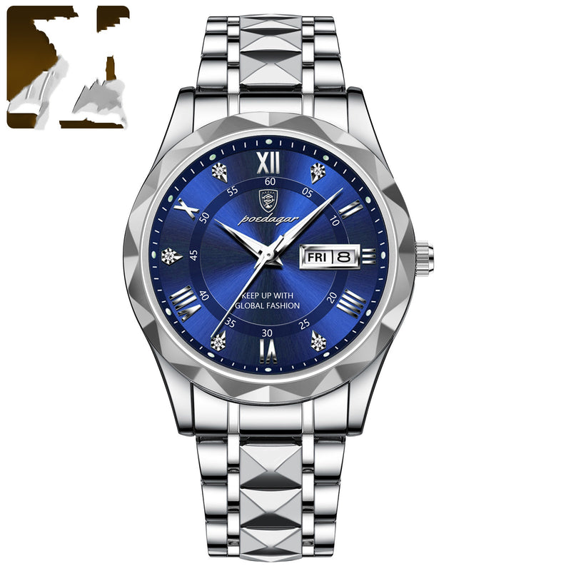 Mens Fully Automatic Waterproof Luminous Watch