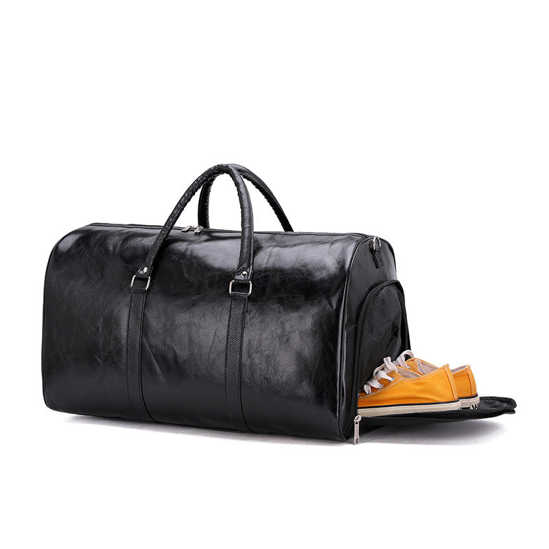 PU Retro-Business-Reisetasche mit großem Fassungsvermögen für Kurztrips