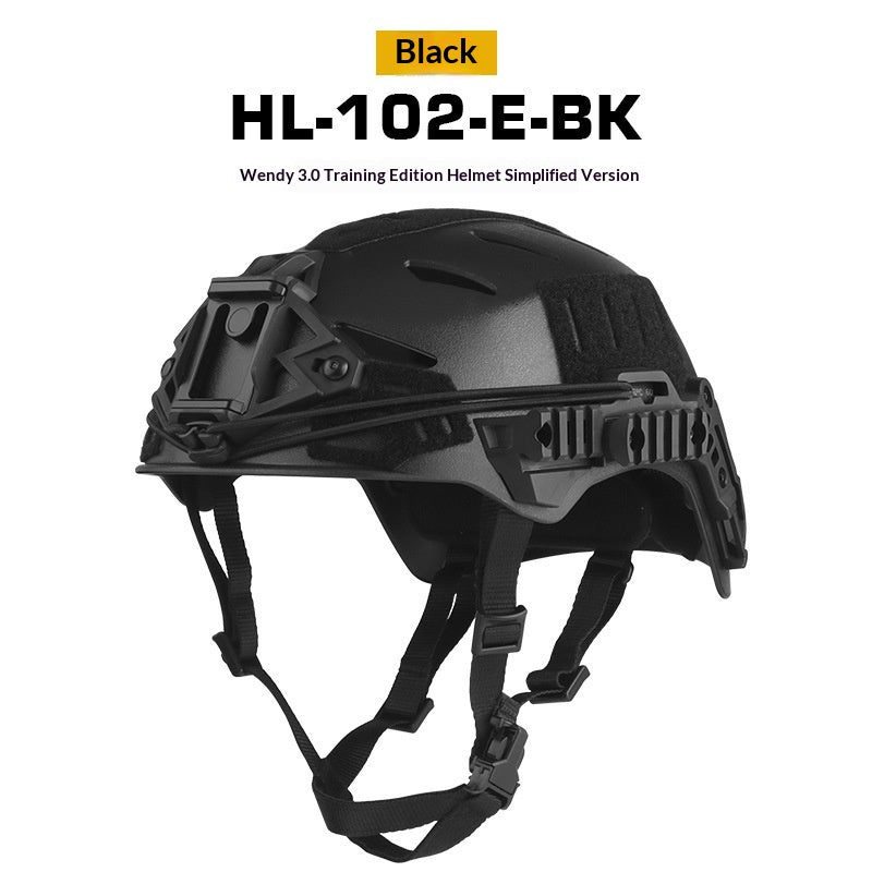 Guide Rail Geometric Sandblasting Simplified Helmet
