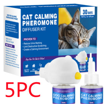 Anti-Stress Haustier Aromatherapie-Diffusor für Katzen und Hunde