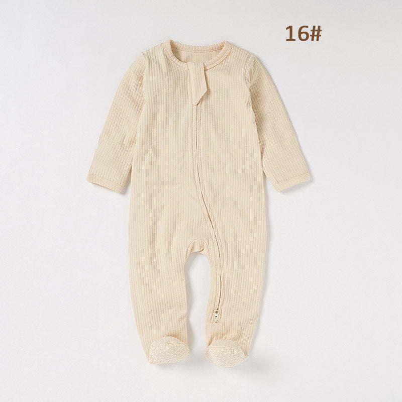 Baby-Body aus geripptem Stoff