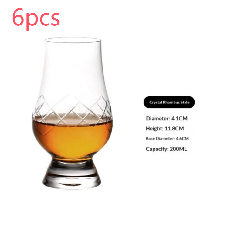 Kristallglas-ISO-Becher für direktes Trinken und zur Aromaprobe