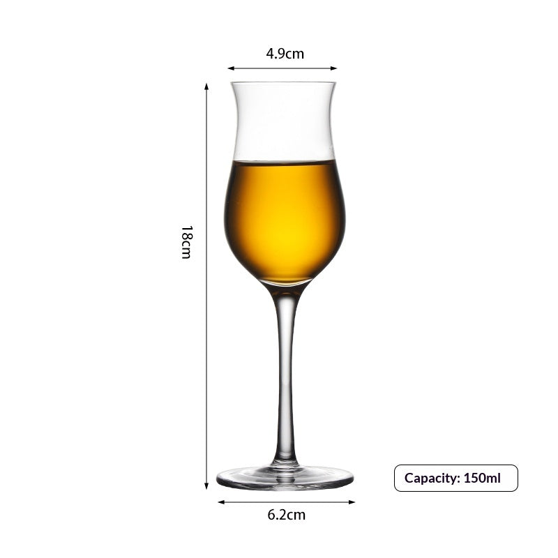 Kristallglas-ISO-Becher für direktes Trinken und zur Aromaprobe