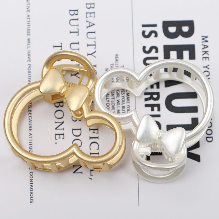 Women's Metal Hairpin Korean-style Simple Asian Gold Clip Hairware Grip