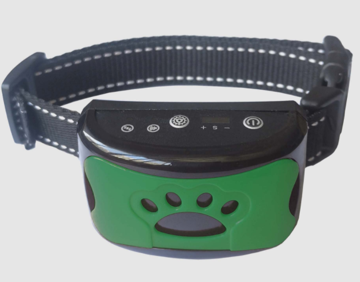 Hundetraining Halsband Wasserdicht Elektrisch Haustier Fernbedienung Wiederaufladbarer Hunde Trainer Bell Stopp Gerät Mit Schock Vibration Ton