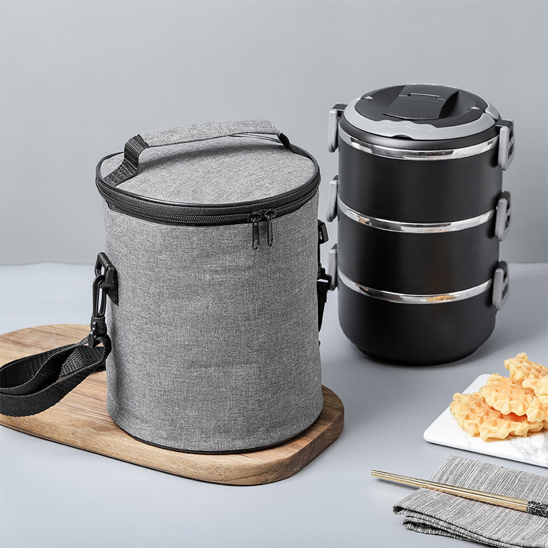 Tragbare Lunchtasche für die Arbeit mit Warmhaltefunktion für Reis