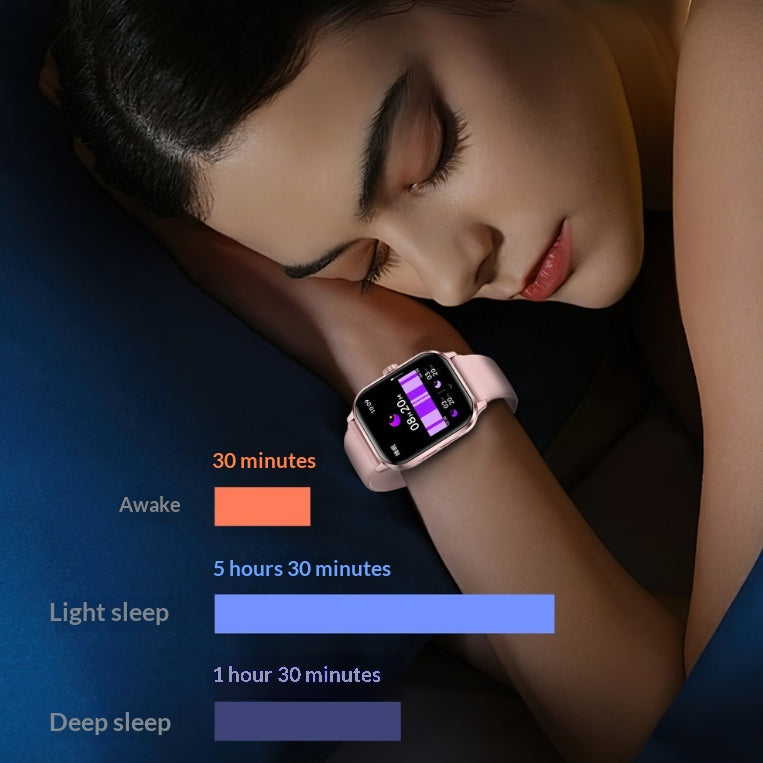 Smartwatch com Chamadas Bluetooth e Frequência Cardíaca