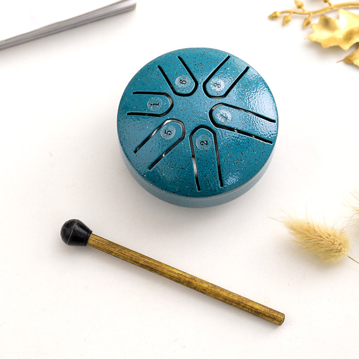 Mini Ethereal Drum 3-inch 6-tone Side Drum Simple Musical Instrument