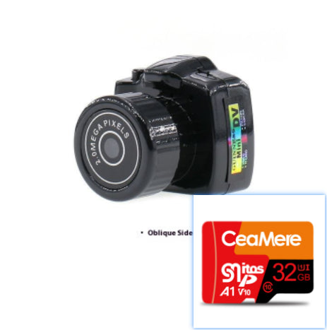 Y2000 Outdoor-Sport-Minikamera Digitale DV-Kamera für Videoaufnahmen beim Radfahren
