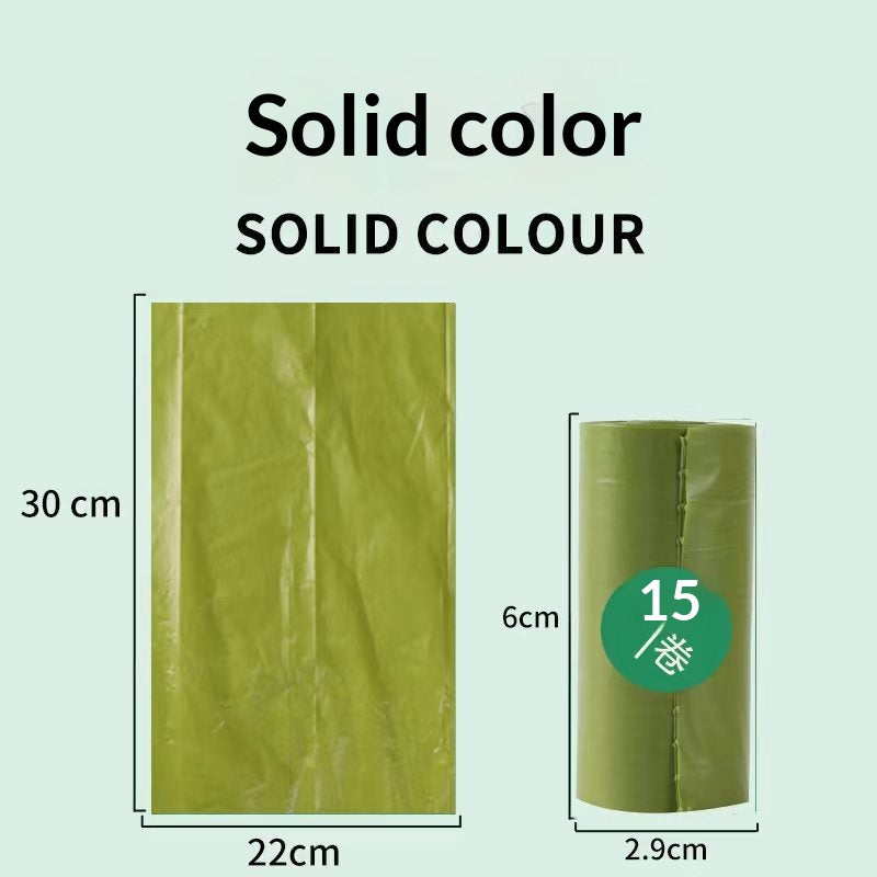 Pet Garbage Bag Wheat Straw Dispenser Bone Type Pooper Scooper