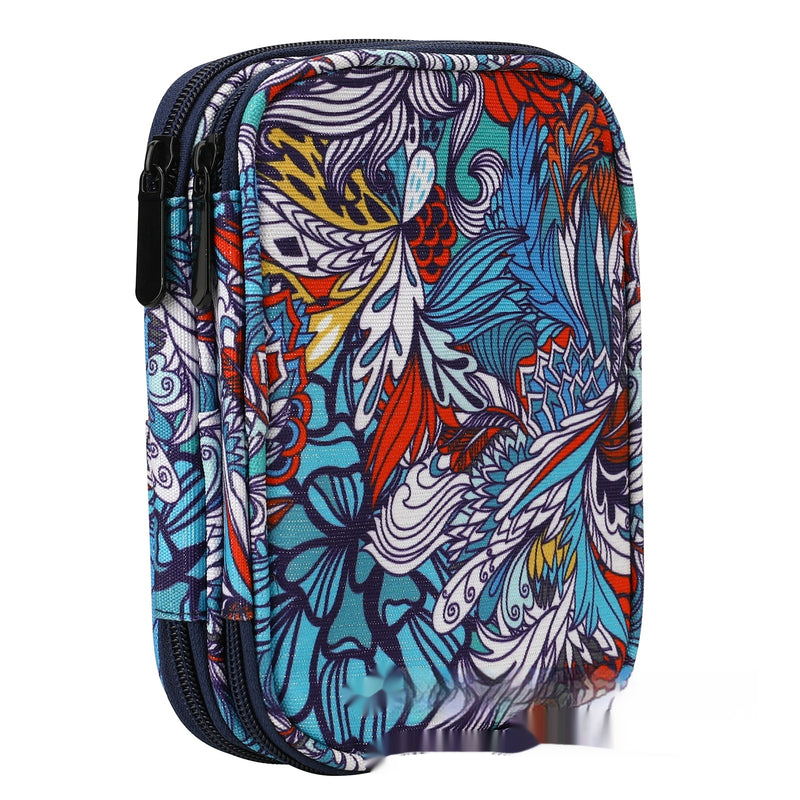 Fabricante de bolsa de armazenamento de ferramentas de tecido com barba curta Green Lily