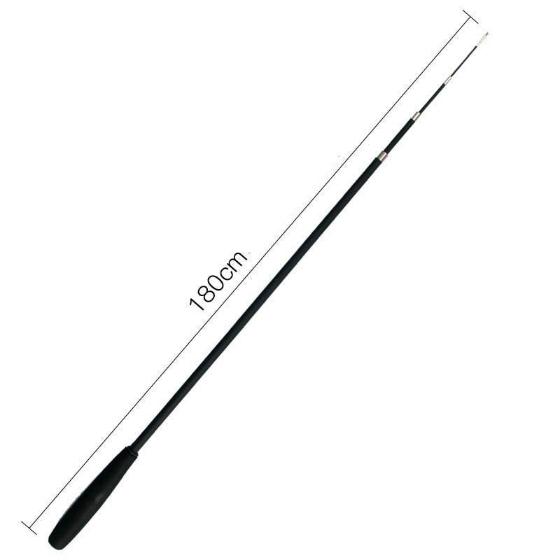 Brinquedo para Gato - Varinha Telescópica de 180 cm com Penas de Substituição, Varinha de Pesca Ajustável para Gatos