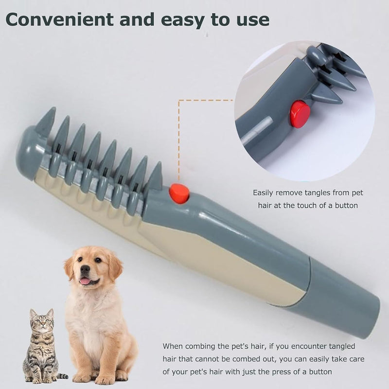 Pet Hair Trimmer For Precision Haircuts And Grooming  Electric Razor 4 AA Batteries Are Required For Use Without Batteries