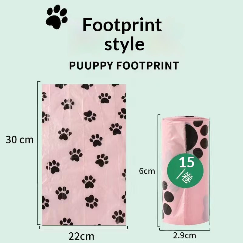 Pet Garbage Bag Wheat Straw Dispenser Bone Type Pooper Scooper