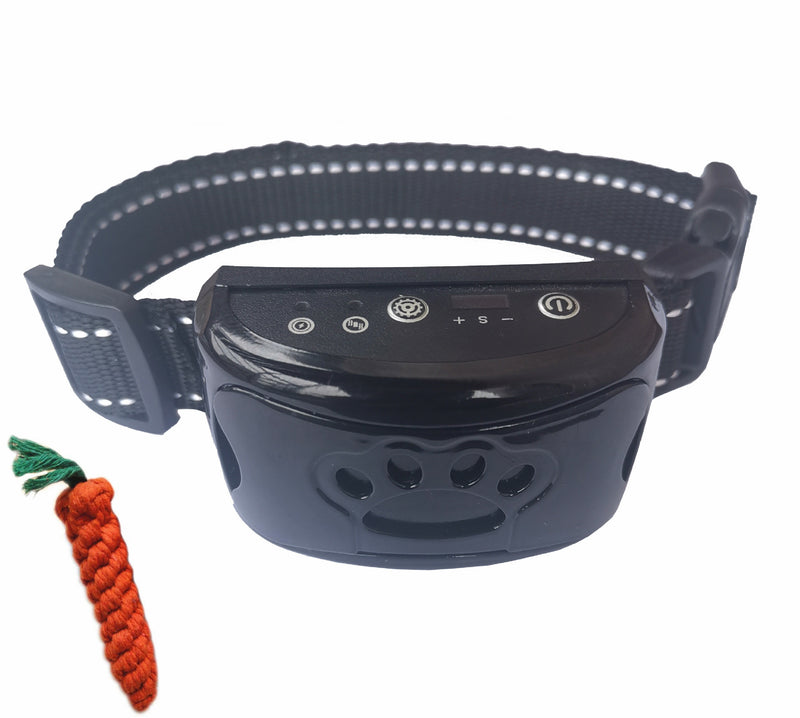 Hundetraining Halsband Wasserdicht Elektrisch Haustier Fernbedienung Wiederaufladbarer Hunde Trainer Bell Stopp Gerät Mit Schock Vibration Ton