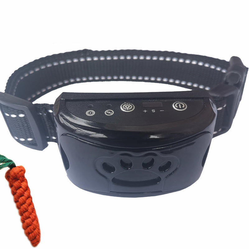 Hundetraining Halsband Wasserdicht Elektrisch Haustier Fernbedienung Wiederaufladbarer Hunde Trainer Bell Stopp Gerät Mit Schock Vibration Ton