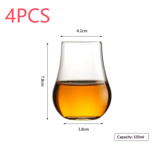 Kristallglas-ISO-Becher für direktes Trinken und zur Aromaprobe
