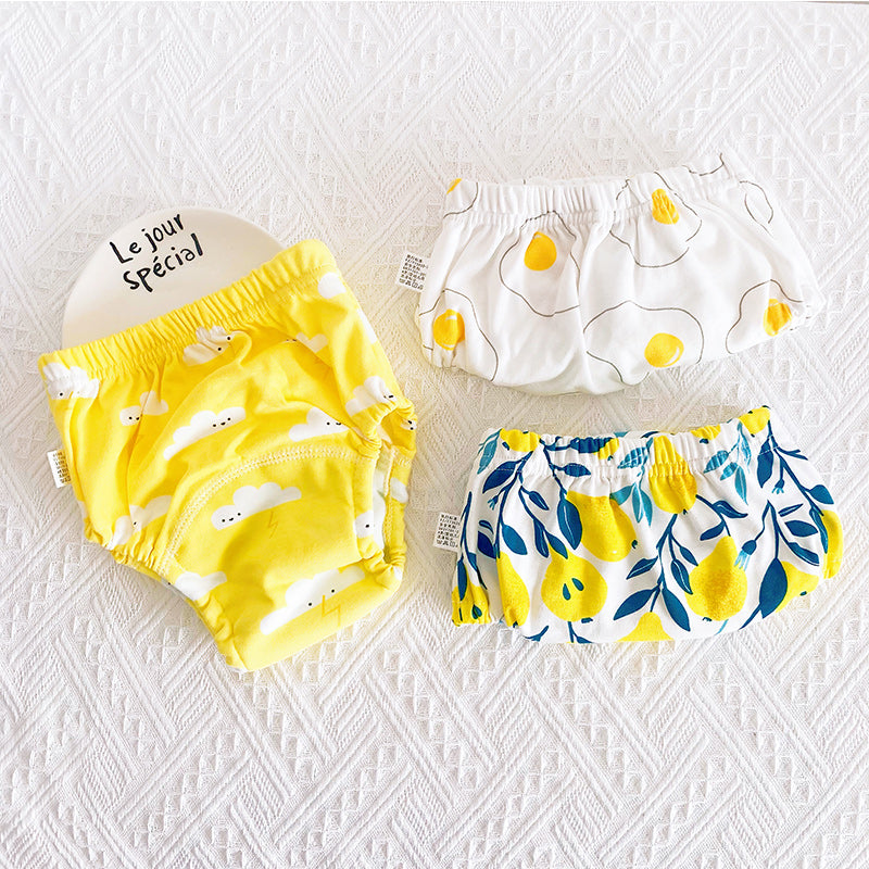 Baby's 6-layer Gauze Breathable Diaper Training Pants